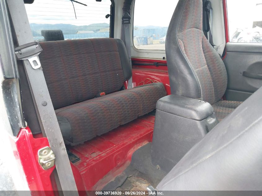 1999 Jeep Wrangler Se VIN: 1J4FY29PXXP409102 Lot: 39736920