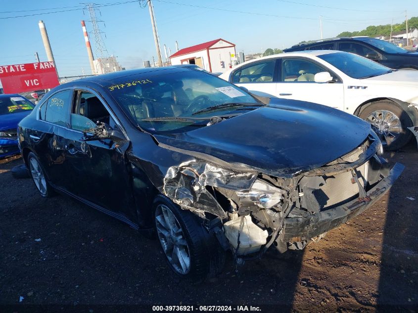 2010 Nissan Maxima S/Sv VIN: 1N4AA5AP9AC874489 Lot: 39736921