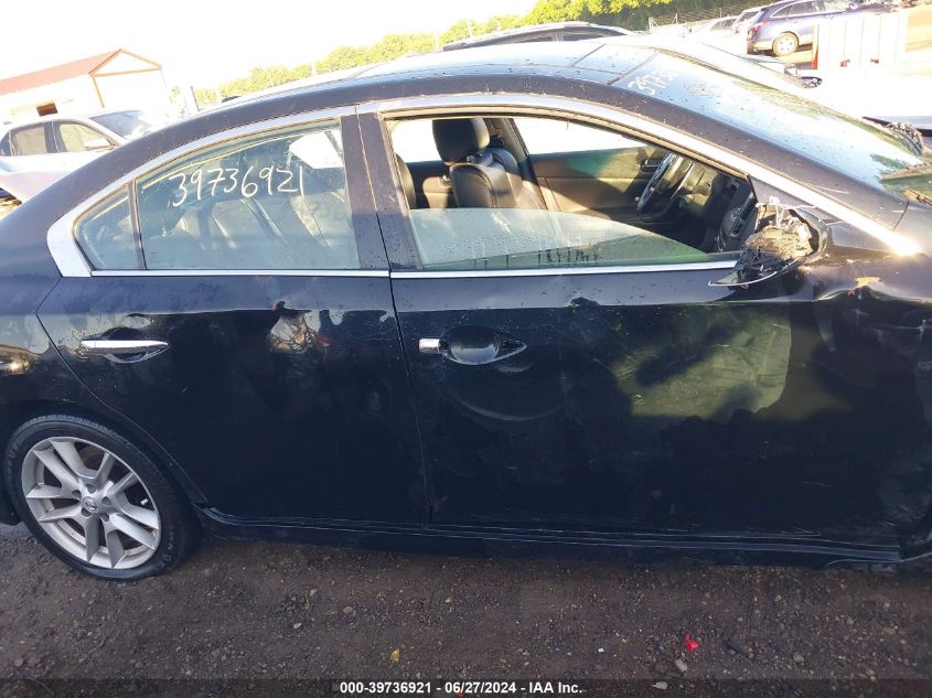 2010 Nissan Maxima S/Sv VIN: 1N4AA5AP9AC874489 Lot: 39736921