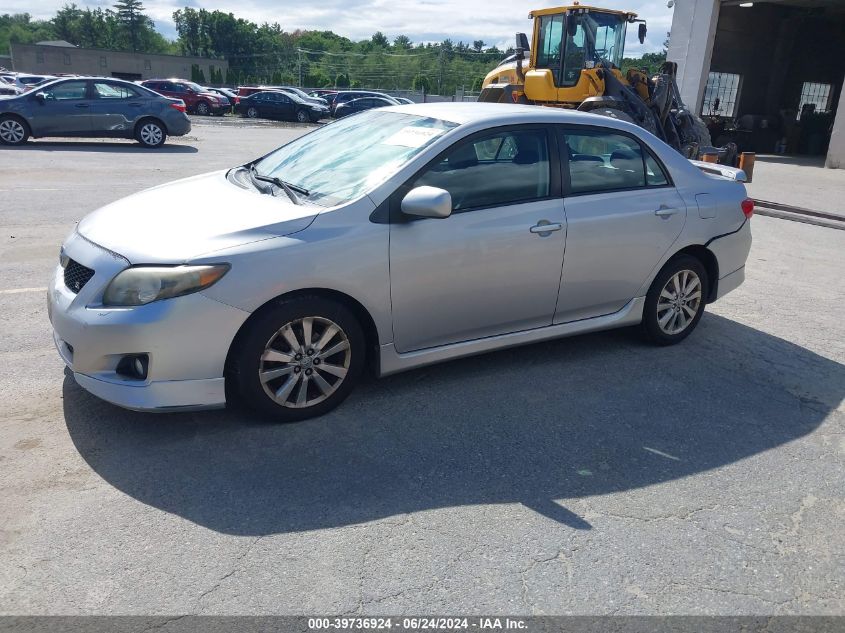 2009 Toyota Corolla S VIN: 2T1BU40E79C161318 Lot: 39736924