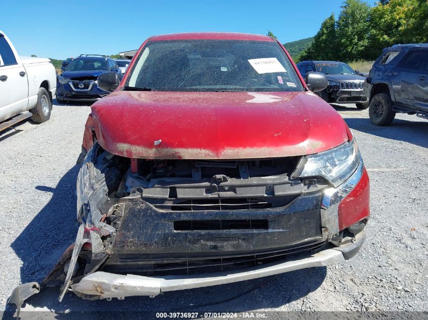 2017 Mitsubishi Outlander Es VIN: JA4AZ2A36HZ000620 Lot: 39736927