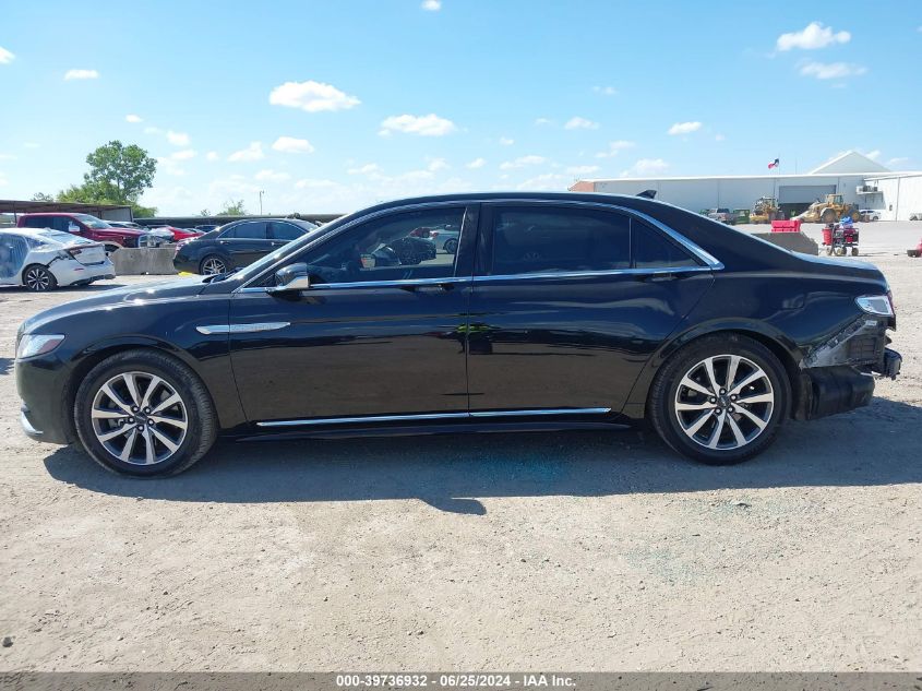 2019 Lincoln Continental Standard VIN: 1LN6L9PK9K5611398 Lot: 39736932