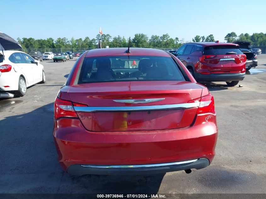 2014 Chrysler 200 Lx VIN: 1C3CCBAB5EN124330 Lot: 39736946