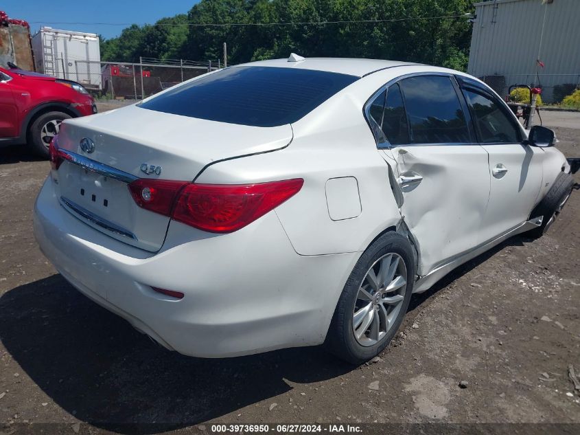 JN1BV7AR4FM399421 2015 Infiniti Q50