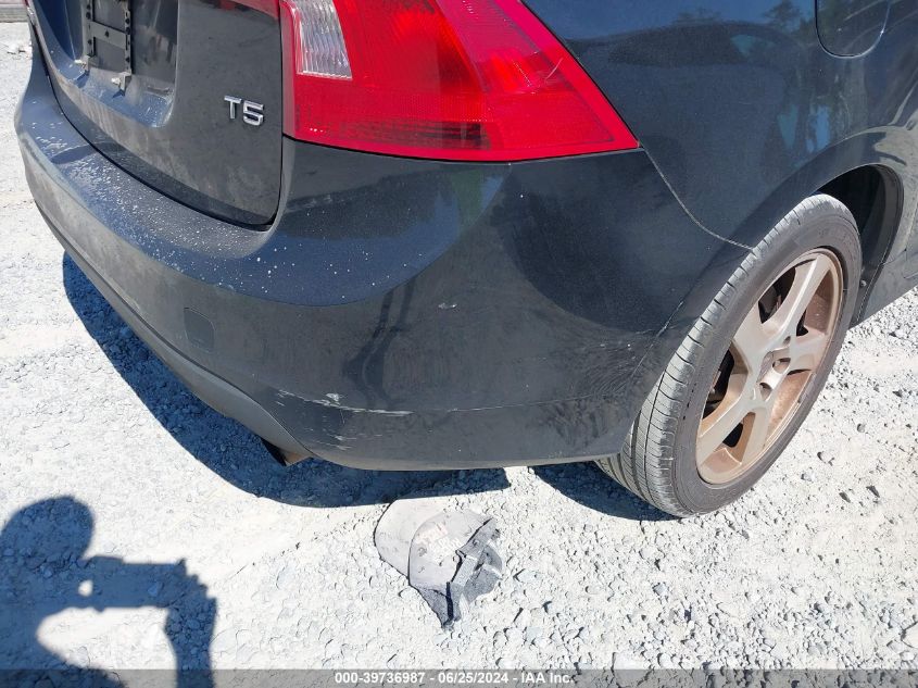 2012 Volvo S60 T5 VIN: YV1622FS3C2122301 Lot: 39736987