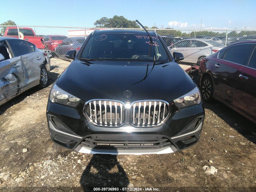 2021 BMW X1 Sdrive28I VIN: WBXJG7C00M5T72938 Lot: 39736993