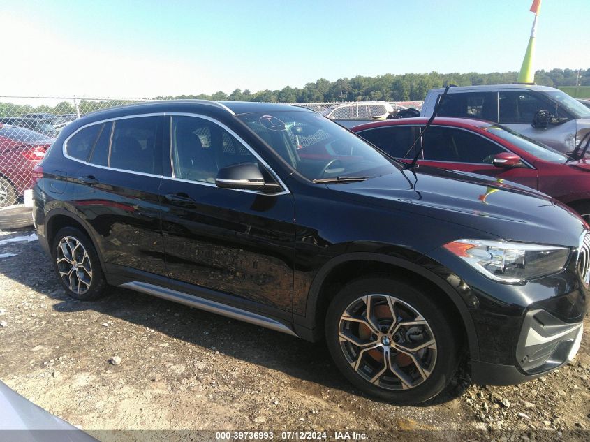 2021 BMW X1 Sdrive28I VIN: WBXJG7C00M5T72938 Lot: 39736993