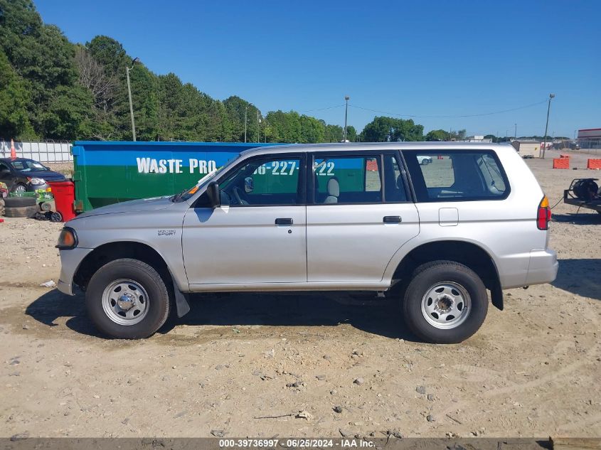 2002 Mitsubishi Montero Sport Es/Ls VIN: JA4LS21H42J014322 Lot: 39736997