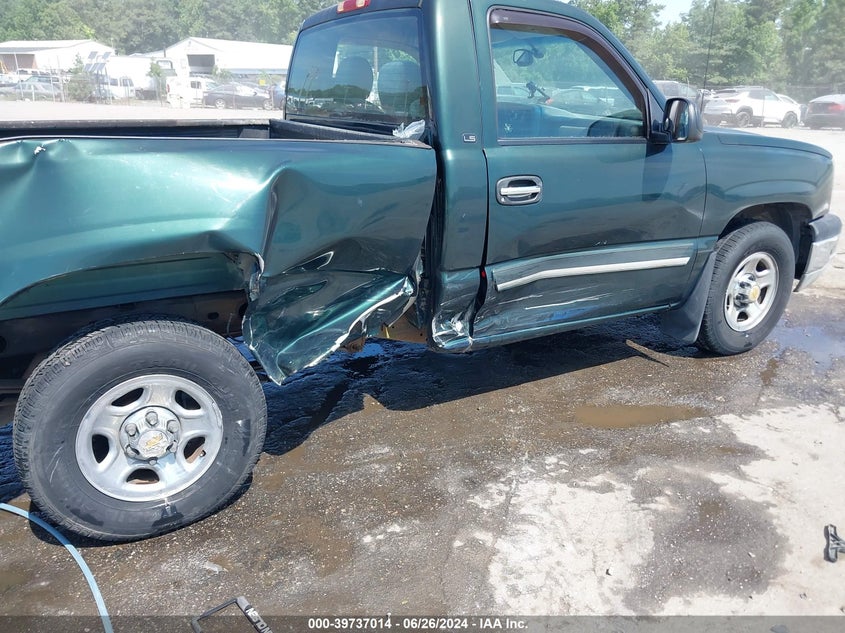 2003 Chevrolet Silverado 1500 Ls VIN: 1GCEC14X83Z279322 Lot: 39737014