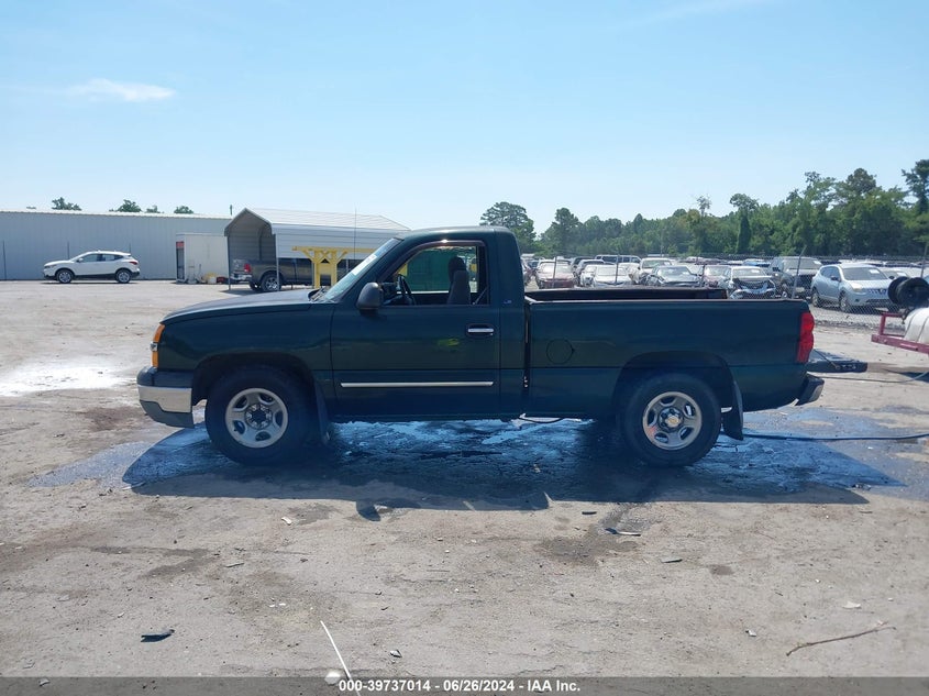 2003 Chevrolet Silverado 1500 Ls VIN: 1GCEC14X83Z279322 Lot: 39737014