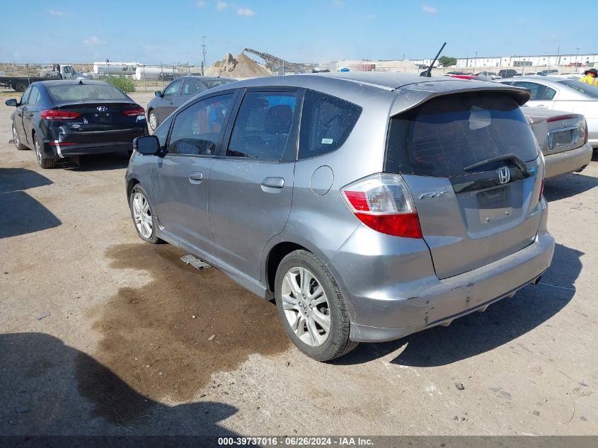 2009 Honda Fit Sport VIN: JHMGE88469C007387 Lot: 40665841