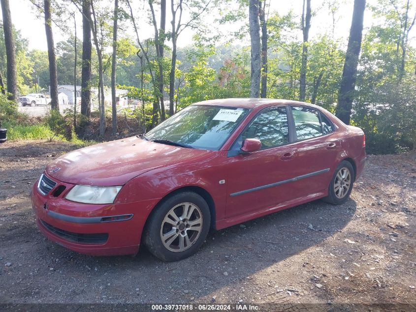 2007 Saab 9-3 2.0T VIN: YS3FD49Y371121388 Lot: 39737018