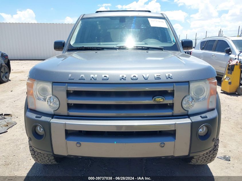 2007 Land Rover Lr3 Se VIN: SALAE25427A427688 Lot: 39737038