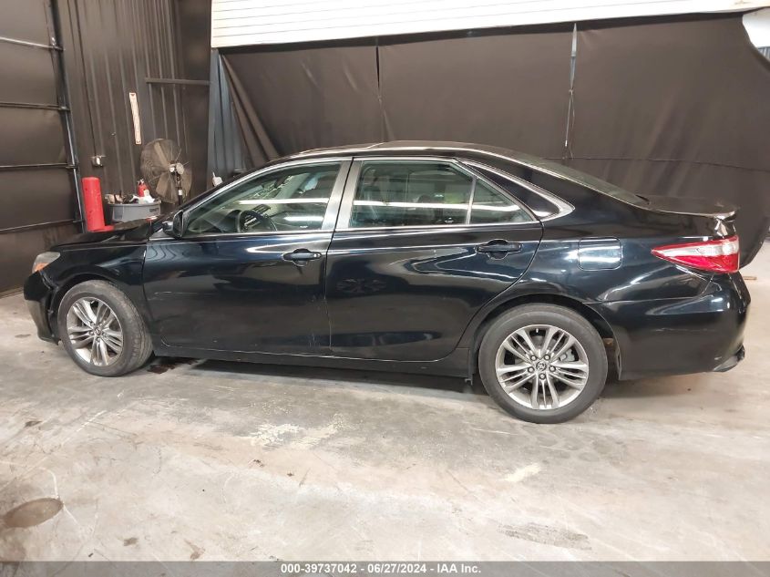 2016 Toyota Camry Se VIN: 4T1BF1FK1GU199838 Lot: 39737042