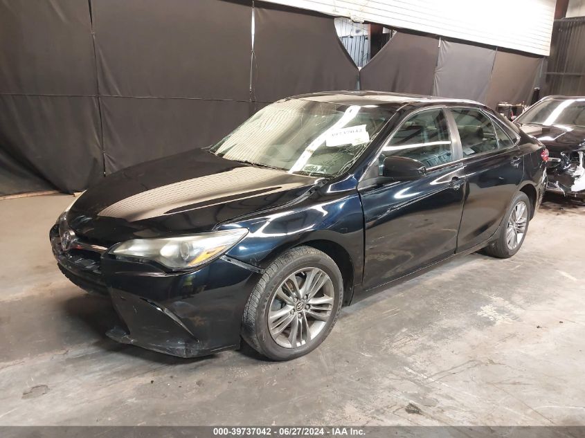 2016 Toyota Camry Se VIN: 4T1BF1FK1GU199838 Lot: 39737042