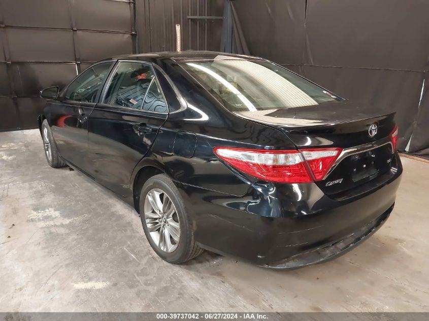 2016 Toyota Camry Se VIN: 4T1BF1FK1GU199838 Lot: 39737042