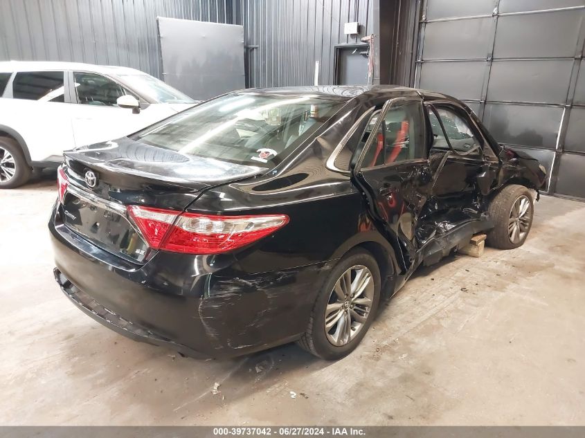 2016 Toyota Camry Se VIN: 4T1BF1FK1GU199838 Lot: 39737042