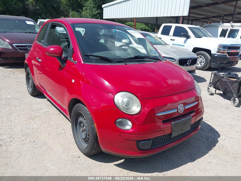 2013 Fiat 500 Pop VIN: 3C3CFFARXDT513863 Lot: 39737046