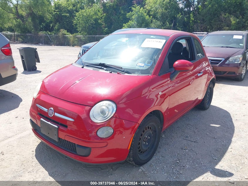 2013 Fiat 500 Pop VIN: 3C3CFFARXDT513863 Lot: 39737046
