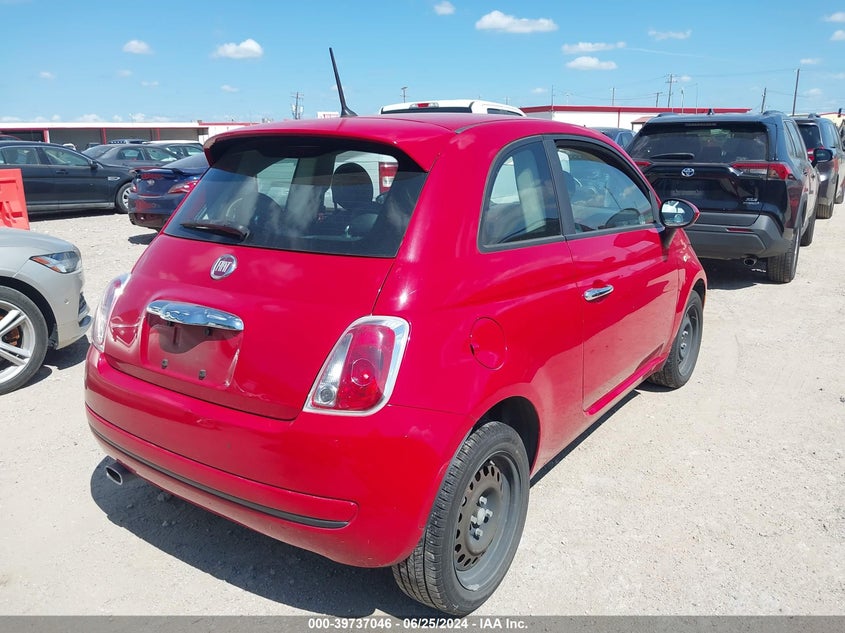 2013 Fiat 500 Pop VIN: 3C3CFFARXDT513863 Lot: 39737046