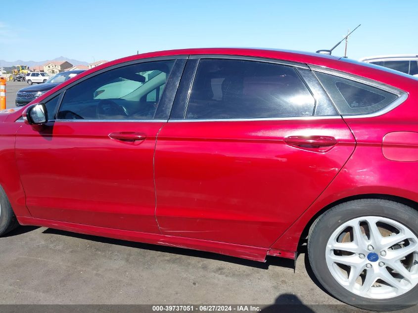 2016 Ford Fusion Se VIN: 3FA6P0H70GR146535 Lot: 39737051