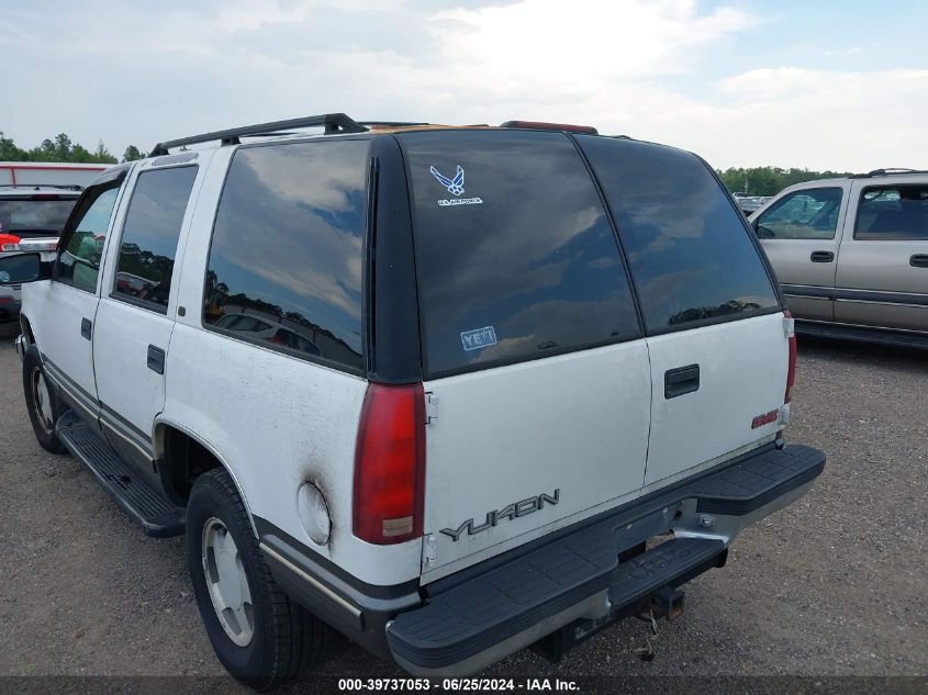 1999 GMC Yukon Sle VIN: 1GKEK13R8XJ793167 Lot: 39737053