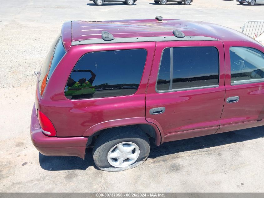 2001 Dodge Durango VIN: 1B4HS28N71F638685 Lot: 39737055
