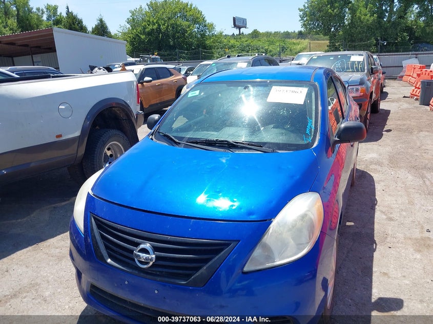 2012 Nissan Versa S/Sv/Sl VIN: 3N1CN7AP0CL861952 Lot: 39737063