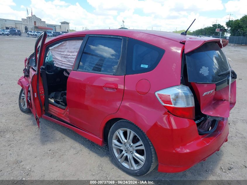 2009 Honda Fit Sport VIN: JHMGE88409S023431 Lot: 39737069