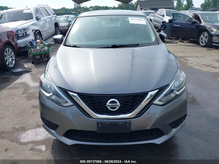 2017 Nissan Sentra Sv VIN: 3N1AB7AP5HY378421 Lot: 39737068