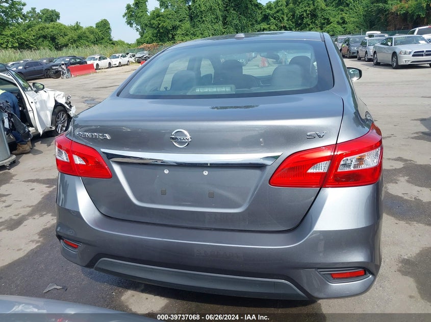 2017 Nissan Sentra Sv VIN: 3N1AB7AP5HY378421 Lot: 39737068