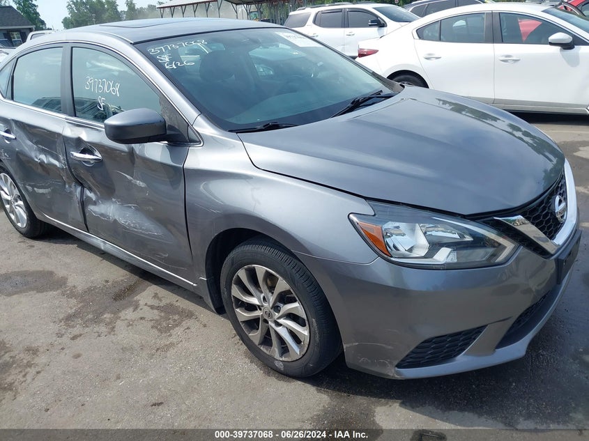 2017 Nissan Sentra Sv VIN: 3N1AB7AP5HY378421 Lot: 39737068