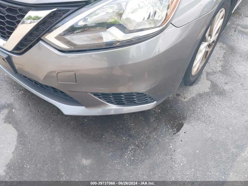 2017 Nissan Sentra Sv VIN: 3N1AB7AP5HY378421 Lot: 39737068