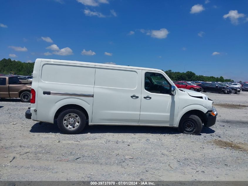 2020 Nissan Nv Cargo Nv2500 Hd Sv Standard Roof V8 VIN: 1N6AF0KY4LN804957 Lot: 39737070