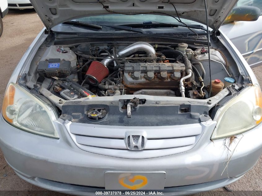 2003 Honda Civic Lx VIN: 1HGES15503L023647 Lot: 39737078