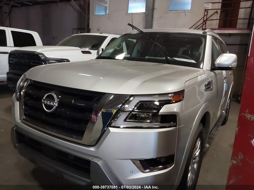 2024 Nissan Armada Sv 4Wd VIN: JN8AY2AD4R9709621 Lot: 39737081