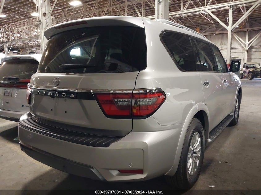 2024 Nissan Armada Sv 4Wd VIN: JN8AY2AD4R9709621 Lot: 39737081