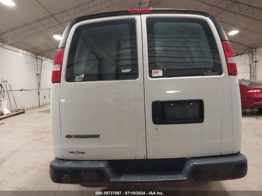 2017 Chevrolet Express 2500 Work Van VIN: 1GCWGBFF1H1108498 Lot: 39737087