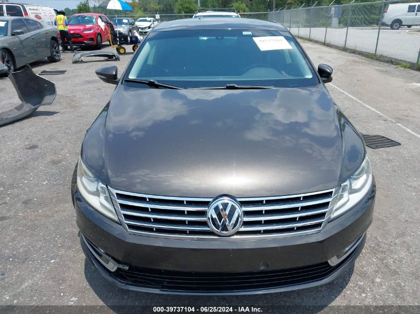 2013 Volkswagen Cc Sport VIN: WVWBP7AN8DE557934 Lot: 39737104