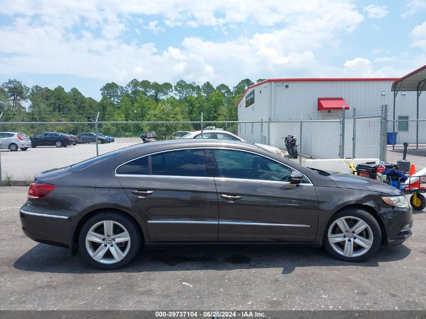 2013 Volkswagen Cc Sport VIN: WVWBP7AN8DE557934 Lot: 39737104