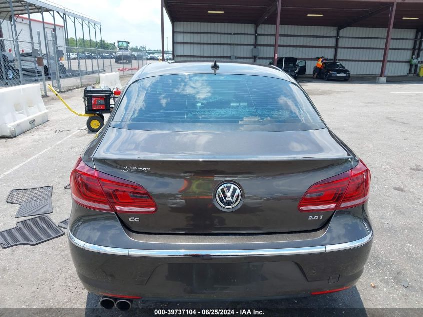 2013 Volkswagen Cc Sport VIN: WVWBP7AN8DE557934 Lot: 39737104