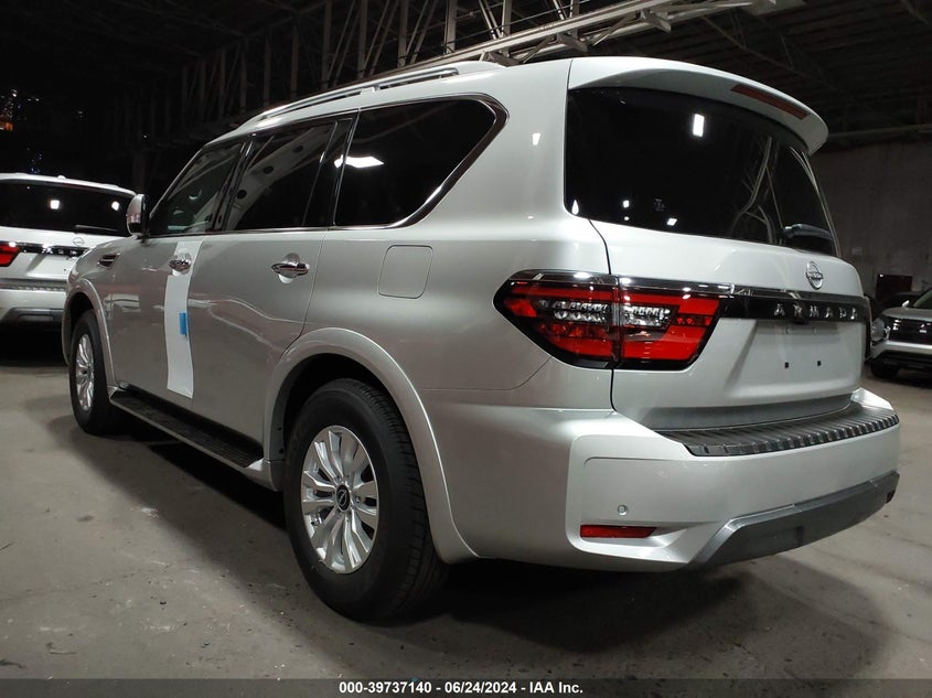 2024 Nissan Armada Sv 4Wd VIN: JN8AY2AD1R9709656 Lot: 39737140