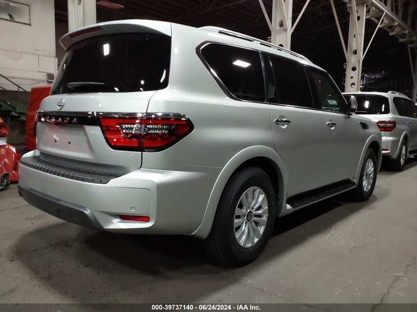 2024 Nissan Armada Sv 4Wd VIN: JN8AY2AD1R9709656 Lot: 39737140