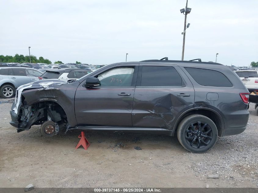 2020 Dodge Durango Gt Plus Awd VIN: 1C4RDJDGXLC302360 Lot: 39737145