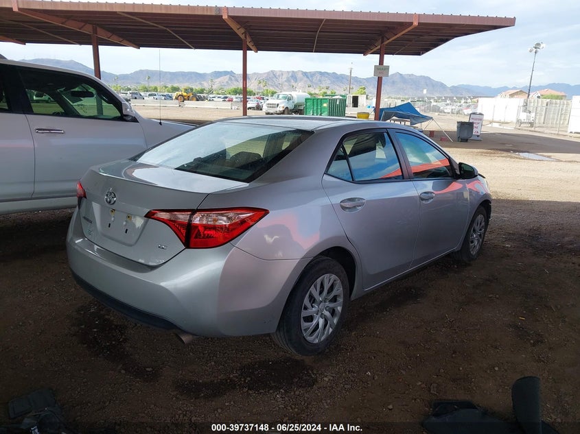 VIN 2T1BURHE5KC231891 2019 TOYOTA COROLLA LE