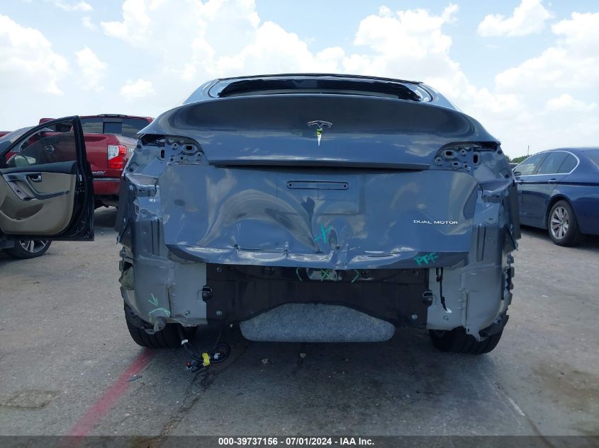 2023 Tesla Model Y VIN: 7SAYGDEE1PF886984 Lot: 39737156