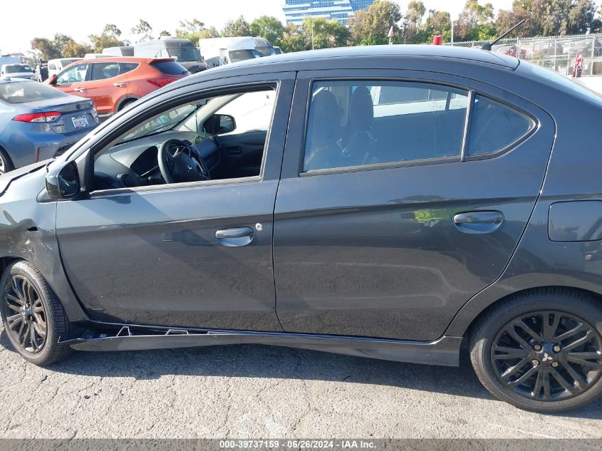 2024 Mitsubishi Mirage G4 Black Edition/Es/Le VIN: ML32FUFJXRHF09936 Lot: 39737159