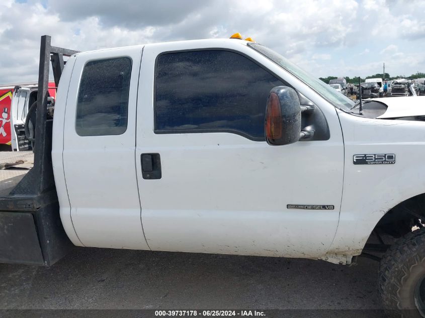 2001 Ford F-350 Lariat/Xl/Xlt VIN: 1FDWX37F21EC32732 Lot: 39737178