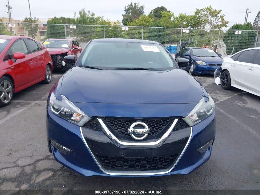 2018 Nissan Maxima 3.5 S VIN: 1N4AA6AP7JC366706 Lot: 39737190