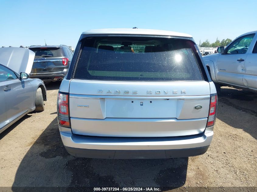 2014 Land Rover Range Rover 5.0L V8 Supercharged/5.0L V8 Supercharged Ebony Edition VIN: SALGS2TF6EA195939 Lot: 39737204